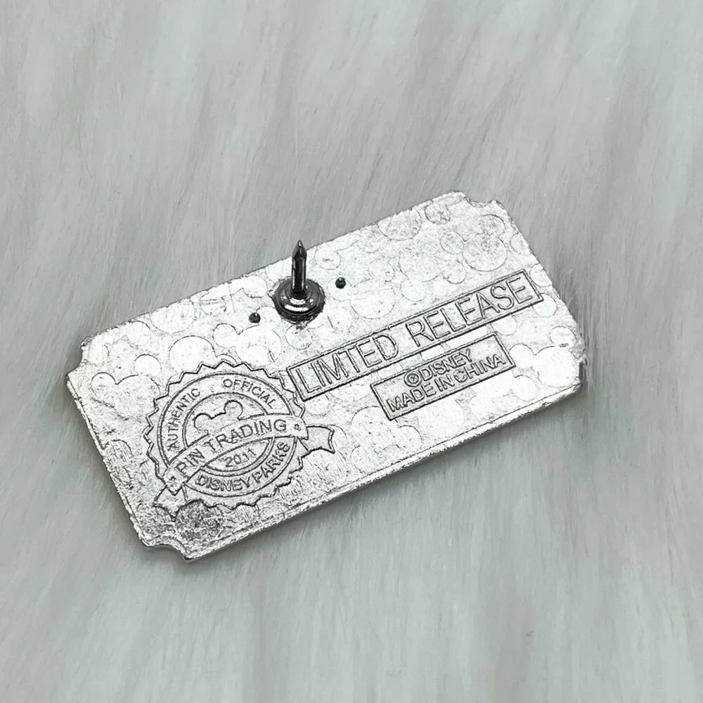 🔮 5/$25 Disney Peter Pan Tinker Bell Admission Ticket Admit One‎ Pin